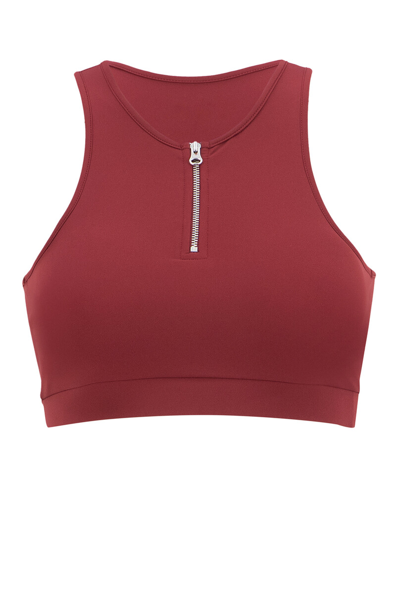 ASHLEY - ZIP-UP FRONT DETAIL TOP - 3