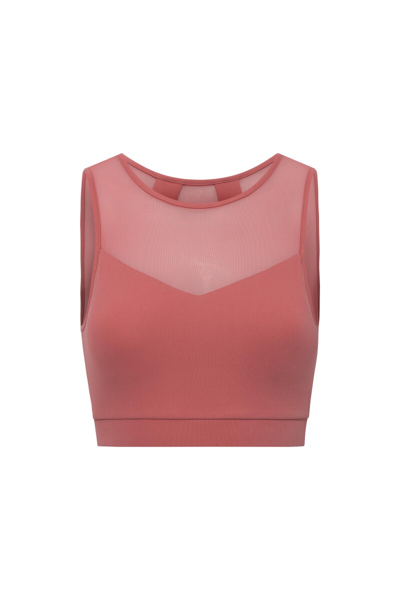 AUBREY BLOSSOMS - SPORTS BRA (W/ CUPS) - 