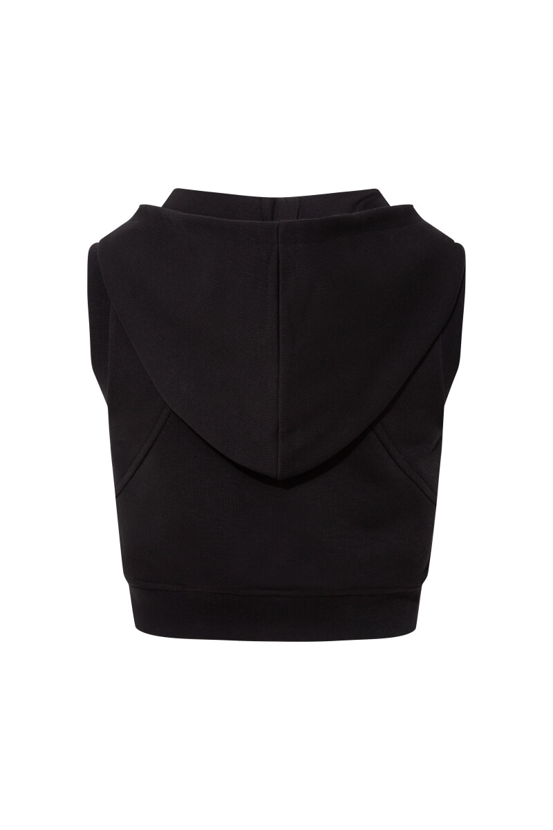 BONNIE - CROP HOODED SWEATSHIRT - 5