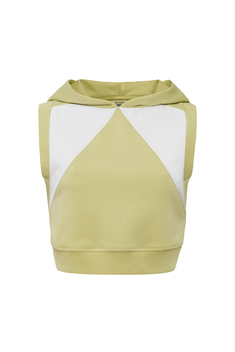 BONNIE - CROP HOODED SWEATSHIRT - 