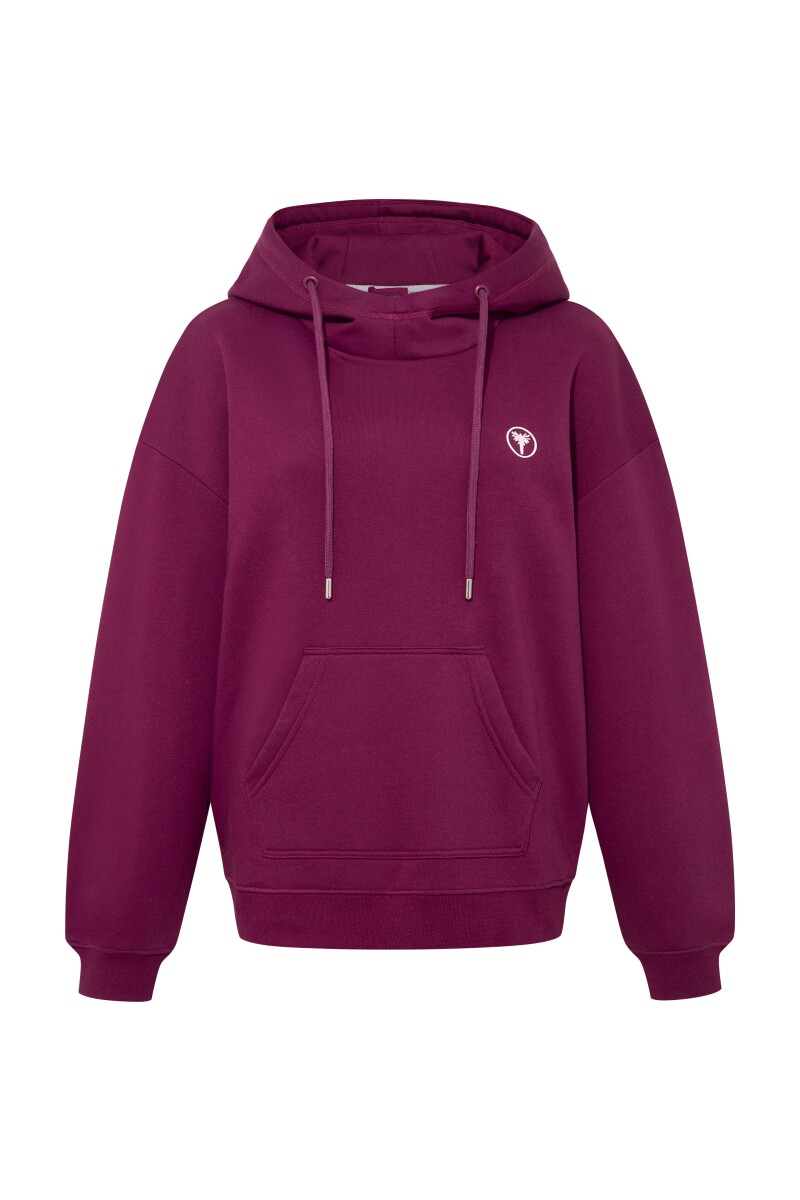 CAROLINE - FLEECE KANGAROU HOODED TOP WITH POCKET - 4