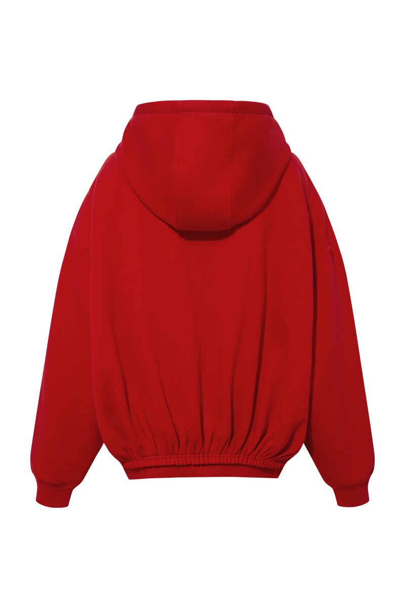 CAROLINE - FLEECE KANGAROU HOODED TOP WITH POCKET - 9