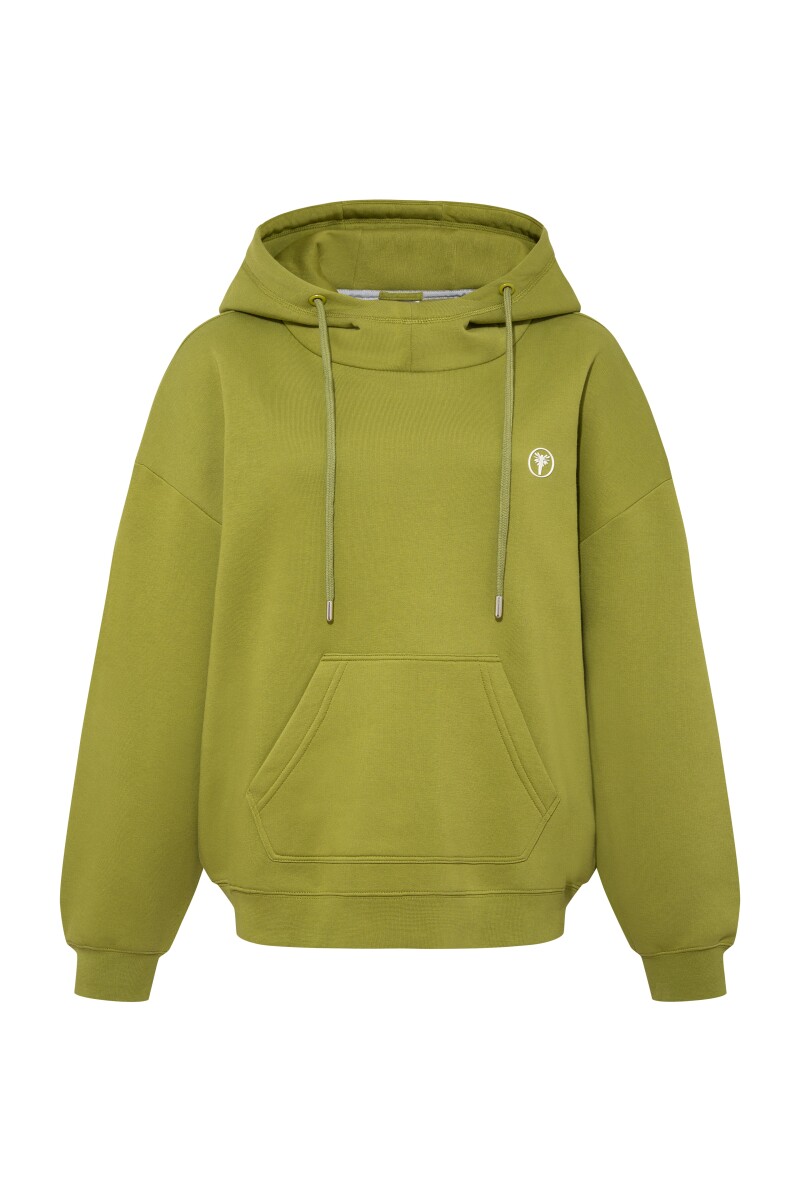 CAROLINE - FLEECE KANGAROU HOODED TOP WITH POCKET - 10