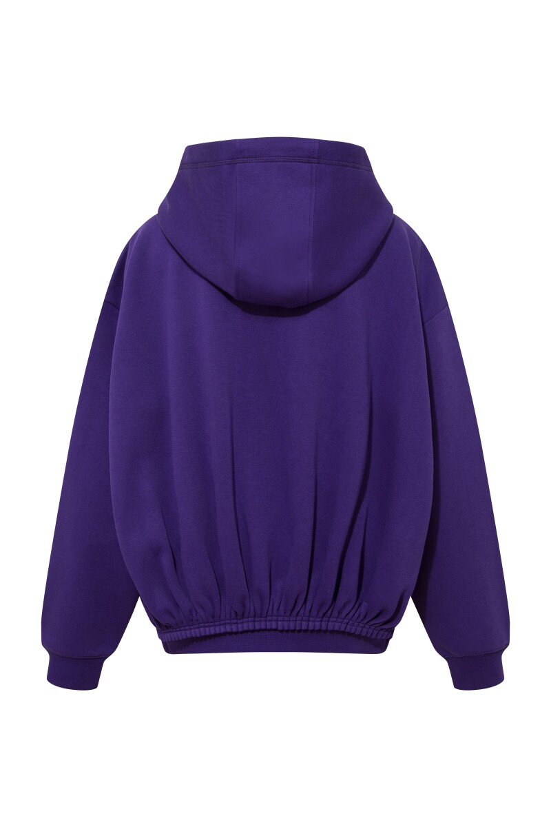 CAROLINE - FLEECE KANGAROU HOODED TOP WITH POCKET - 17