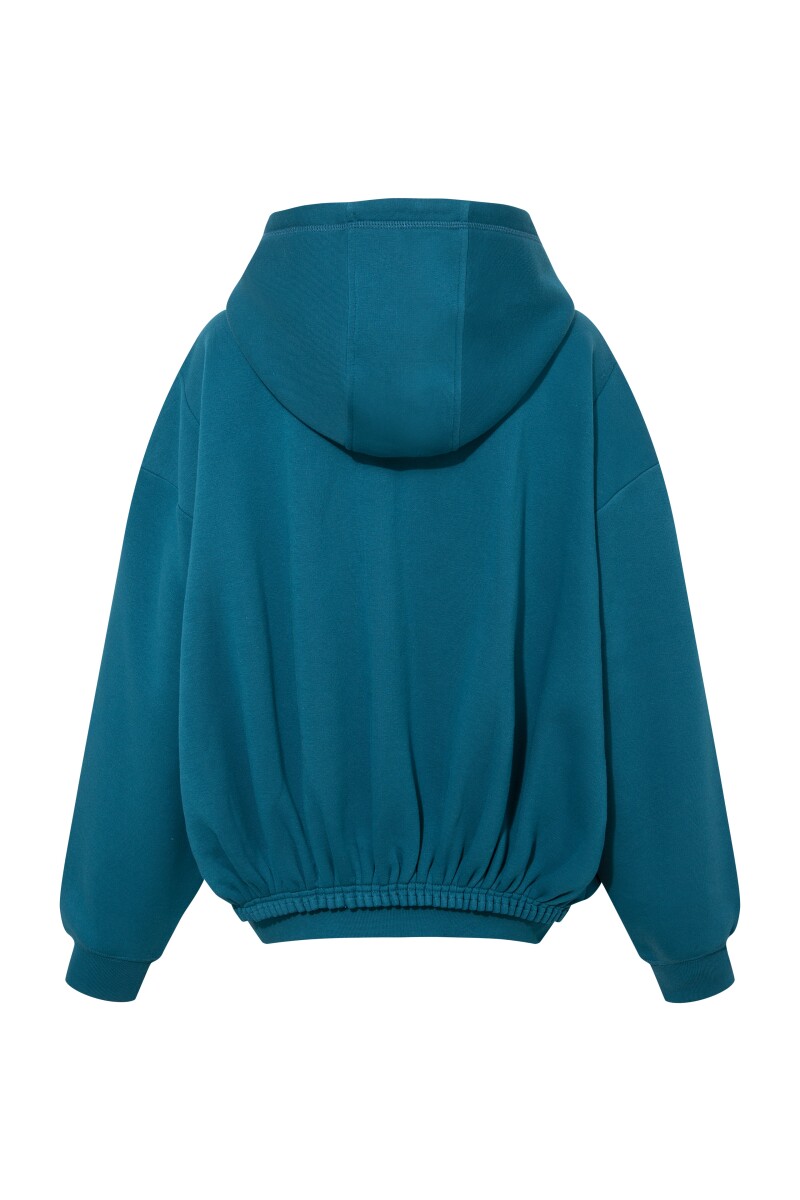 CAROLINE - FLEECE KANGAROU HOODED TOP WITH POCKET - 3