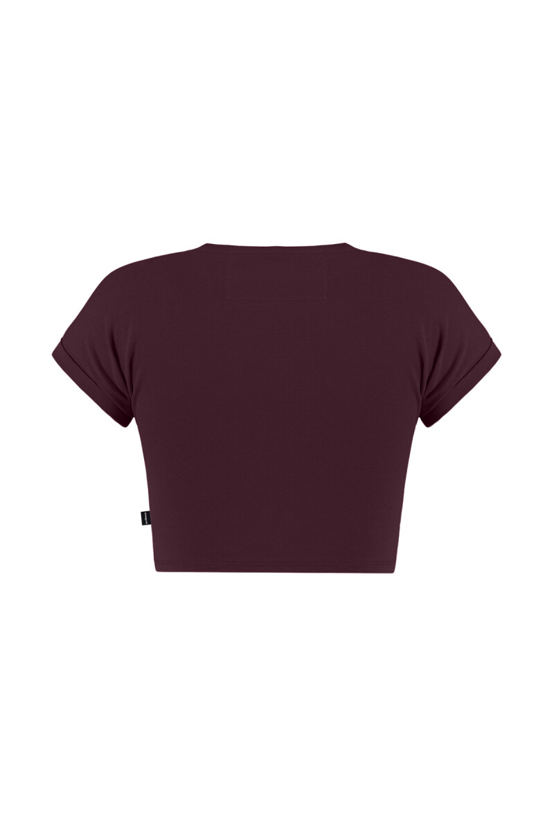 CHERLY - CHERLY CREW NECK CROP TEE - 4