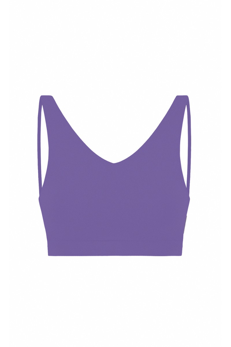 GISELE - V NECK SPORTS BRA W/ SPAGHETTI STRAP - 15