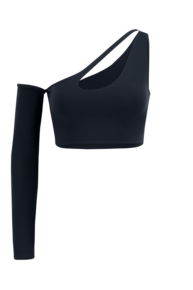 GWEN - SINGLE LONG SLEEVE CROP TOP - 5