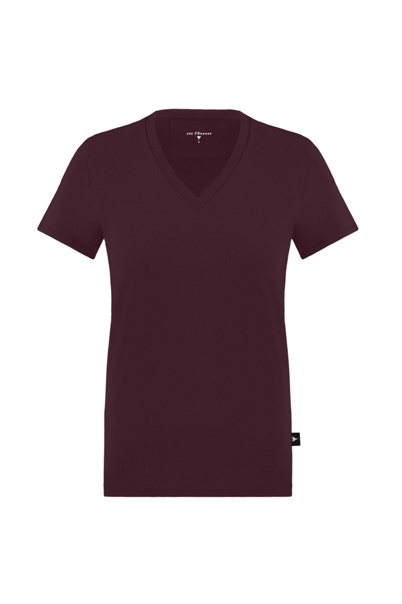 JADEN - JADEN V NECK BASIC TEE - 3