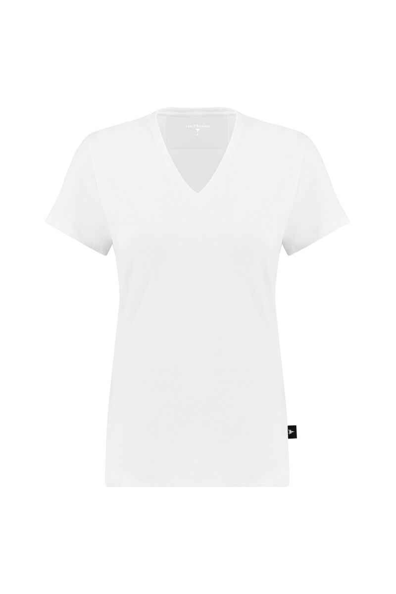 JADEN - JADEN V NECK BASIC TEE - 7