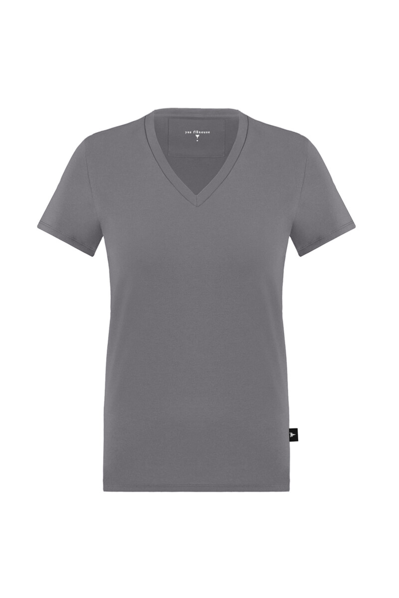 JADEN - JADEN V NECK BASIC TEE - 9