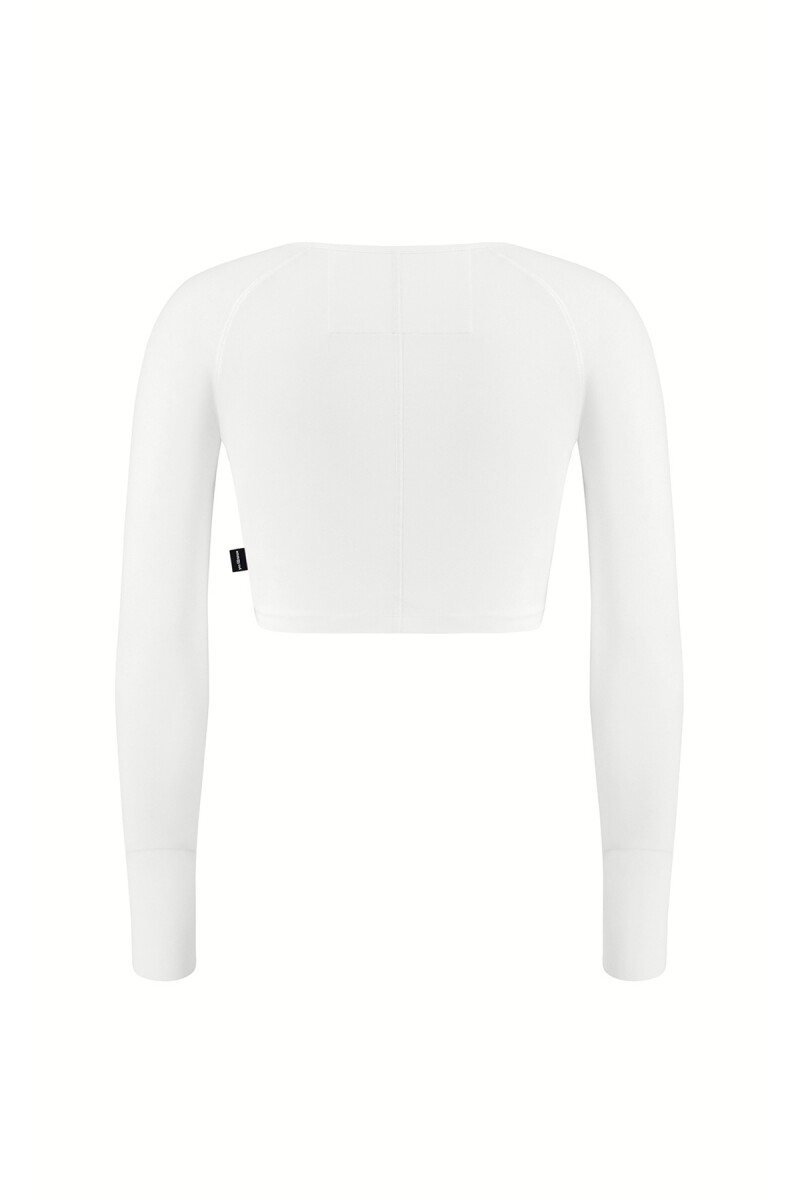 JULIE - JULIE LONG SLEEVE CROP TOP - (1)