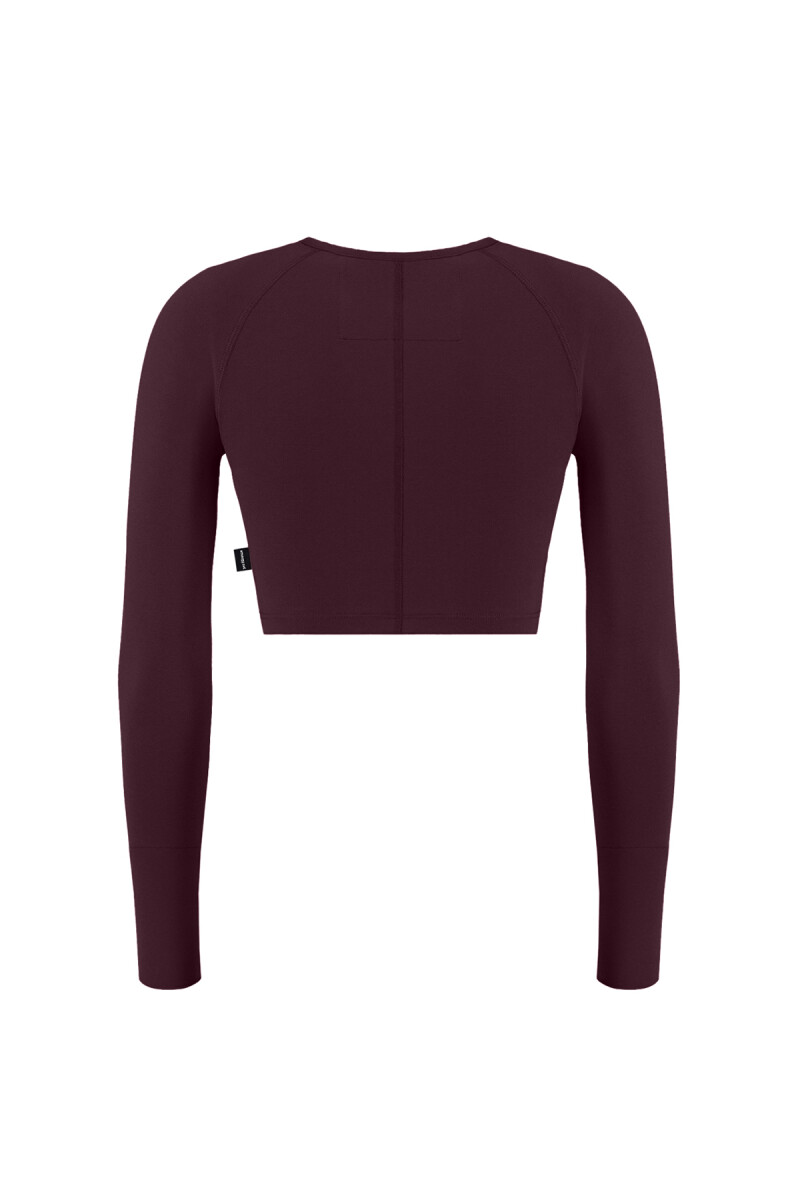 JULIE - JULIE LONG SLEEVE CROP TOP - 4