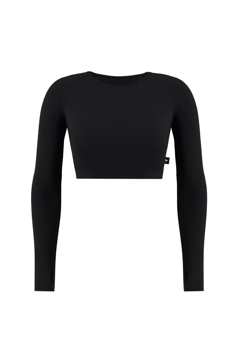 JULIE - JULIE LONG SLEEVE CROP TOP - 5