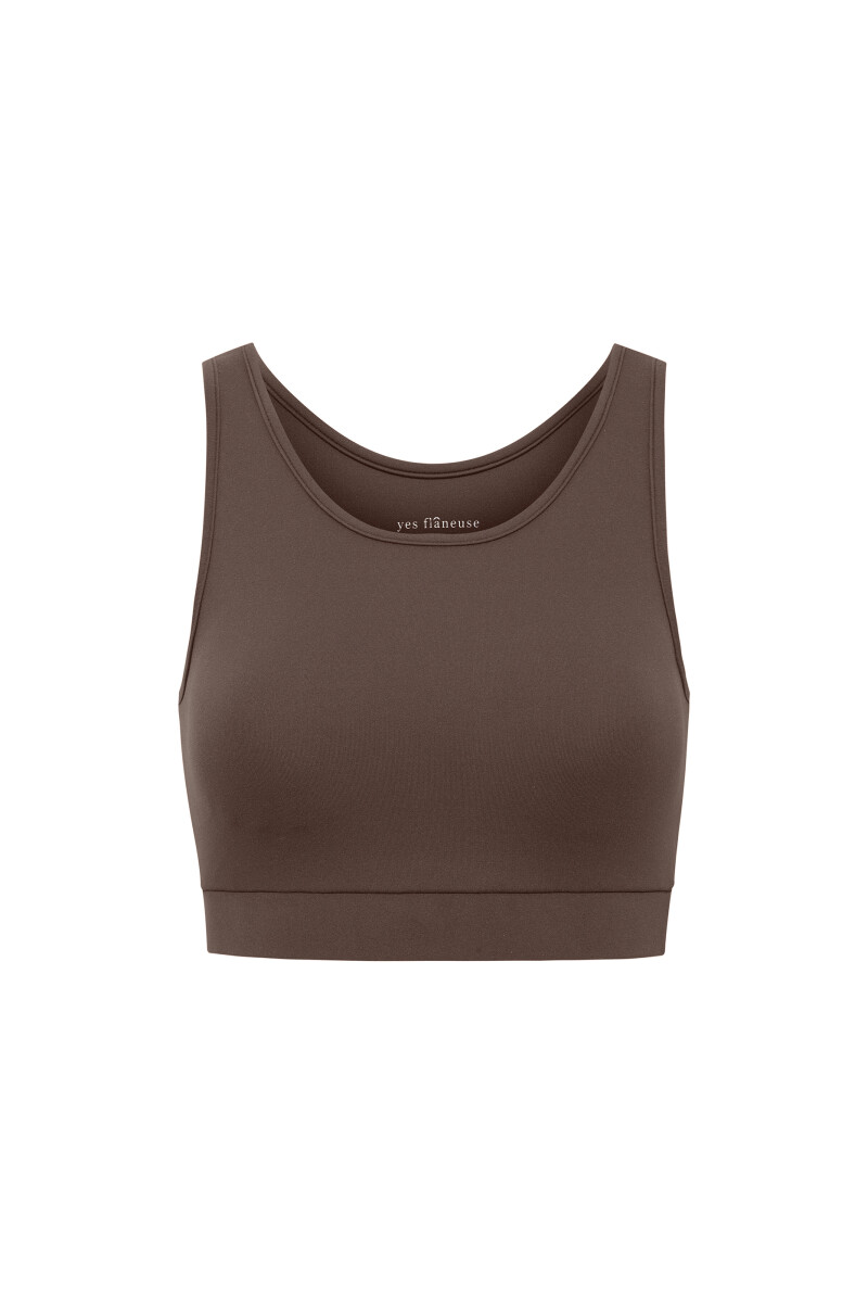 KIM - TULLE BACK DETAILED SPORTS BRA - 3