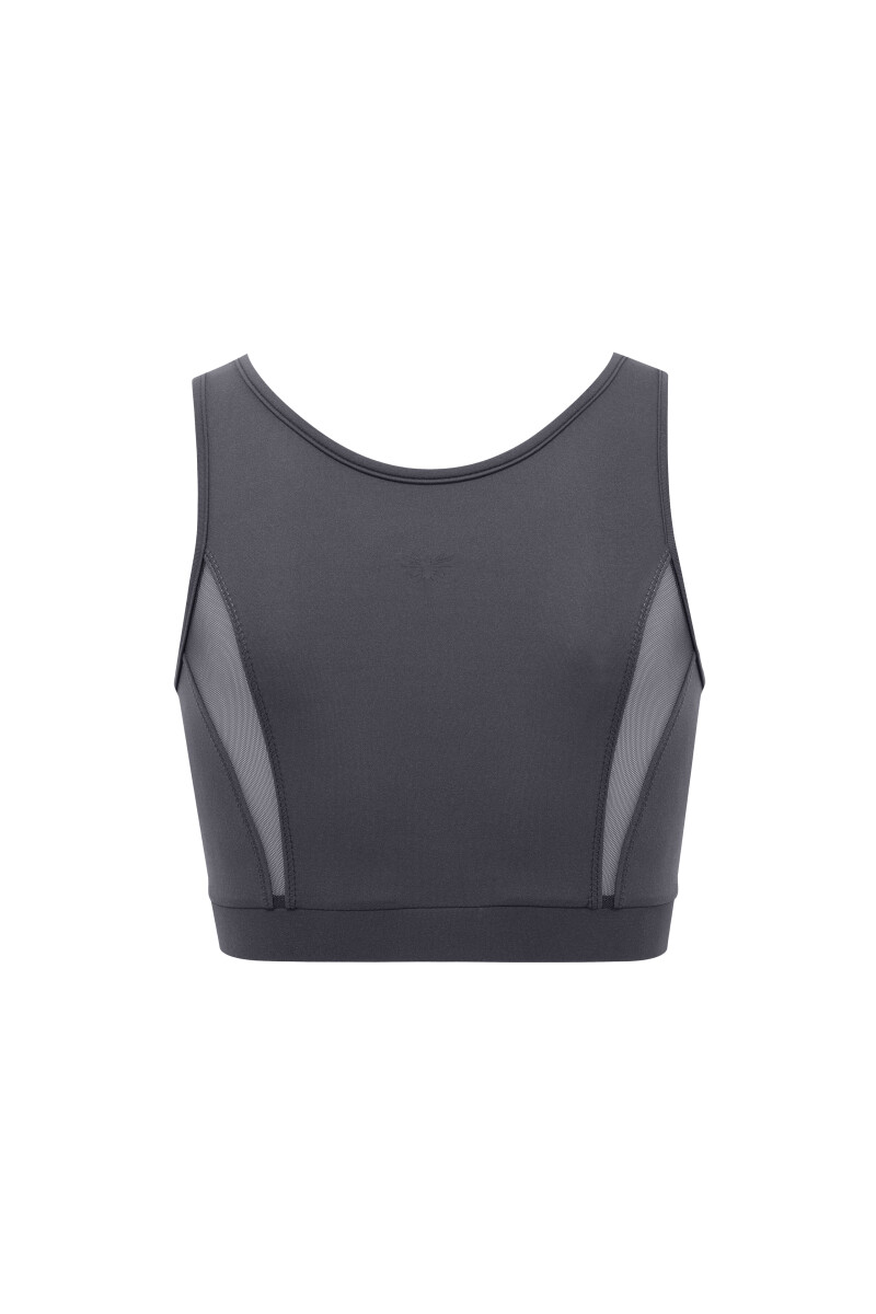 KIM - TULLE BACK DETAILED SPORTS BRA - 6