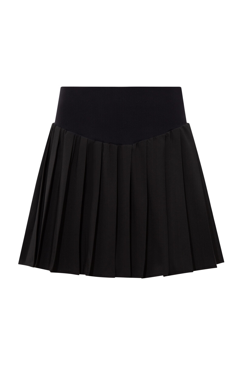 LAYLA - PLEATED SKIRT WITH SHORTS - 