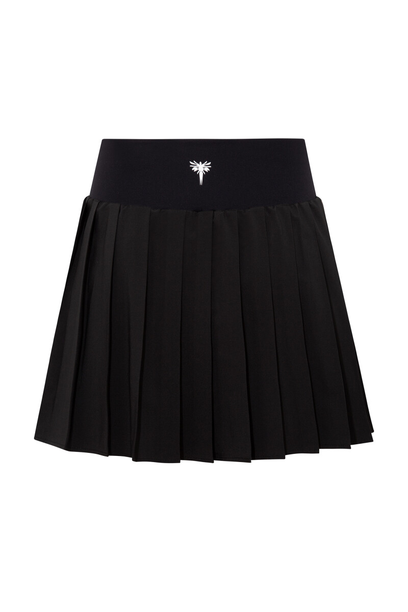 LAYLA - PLEATED SKIRT WITH SHORTS - (1)