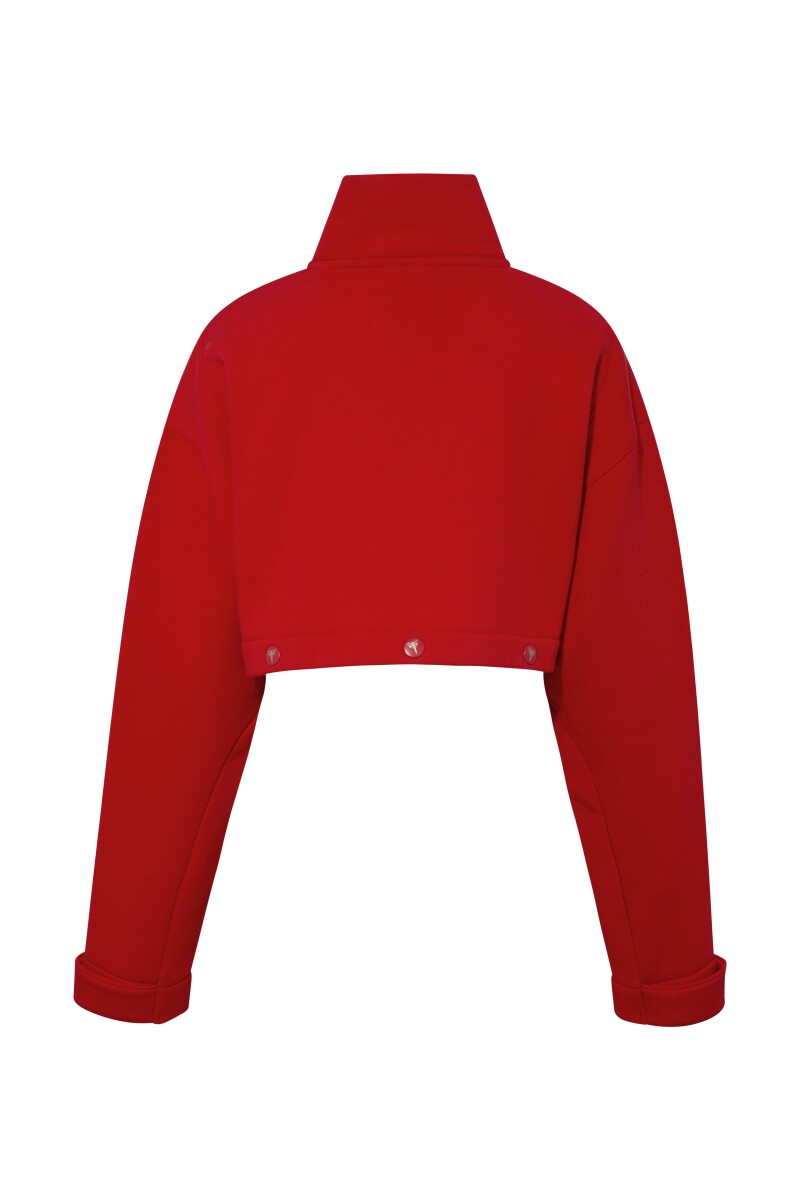 MAYRA - CROPPABLE FLEECE SWEATSHIRT - 20