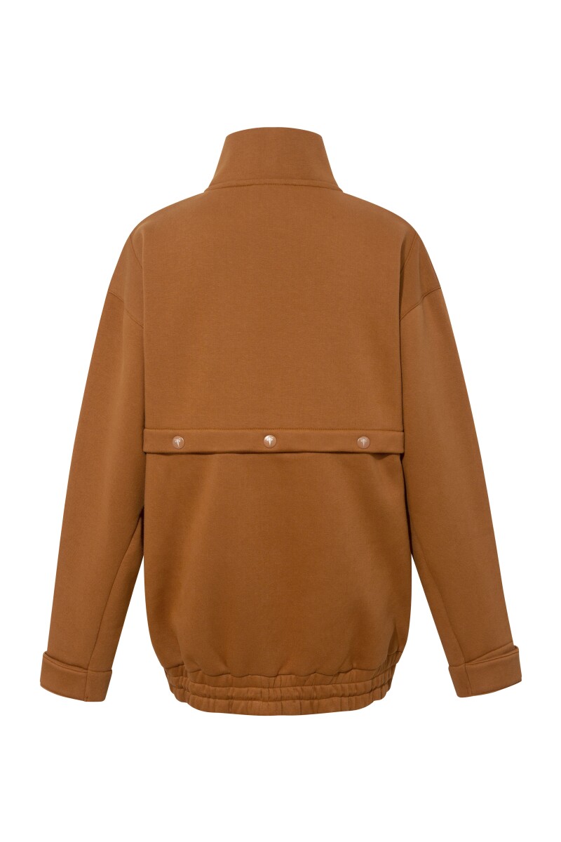 MAYRA - CROPPABLE FLEECE SWEATSHIRT - 11