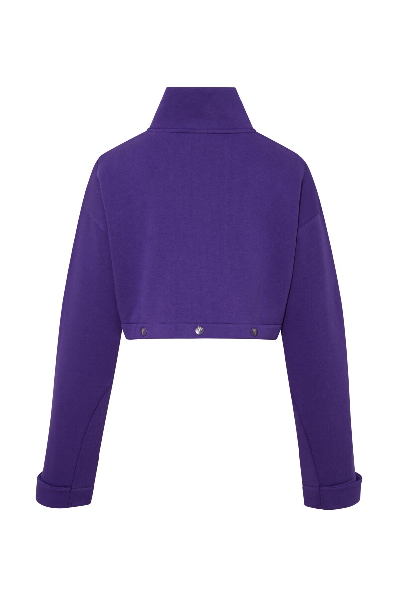 MAYRA - CROPPABLE FLEECE SWEATSHIRT - 3