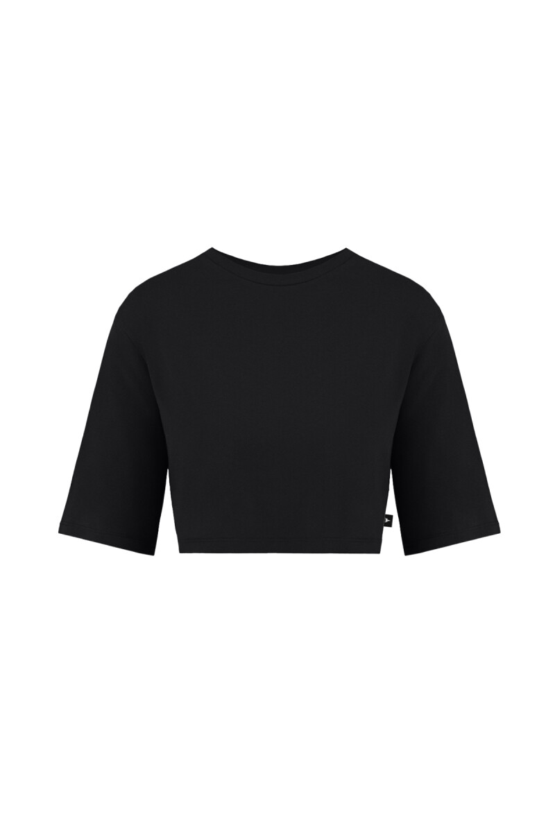 MONROE - MONROE CREW NECK CROP TOP - 4