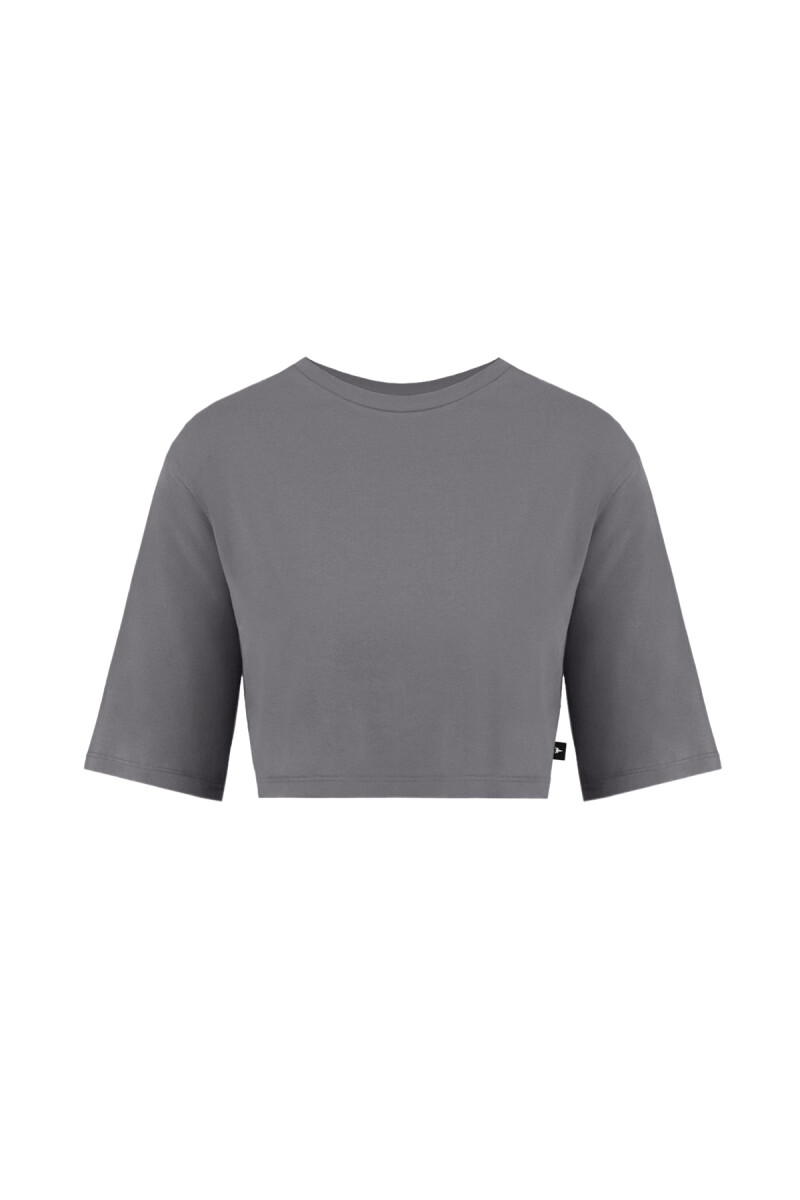 MONROE - MONROE CREW NECK CROP TOP - 8