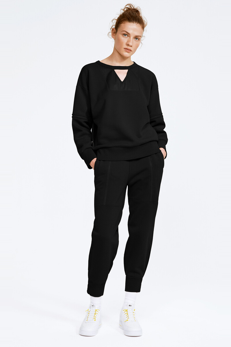 REESE - REESE FLEECE SWEATSHIRT W/ ZIPPER - 1